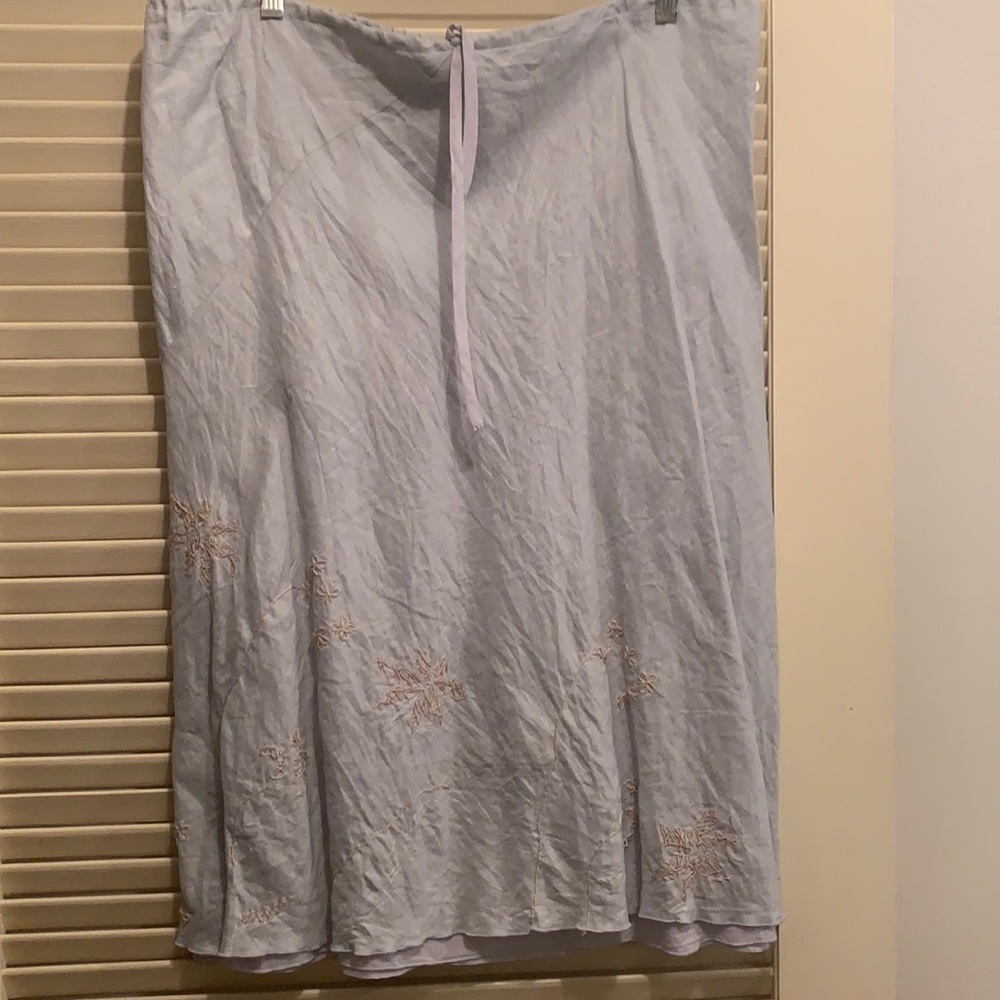 DKNY pure baby blue skirt NWT